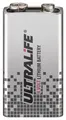 Ultralife® 6F22 /9 V Block((U9VL-J-P) Batterie, 1 Stk. im Blister Lithium, 9 V