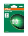 2x Stück W5W 12V W2.1x9.5d 5W ULTRA LIFE Doppelpack Blister OSRAM Auto Glühbirne