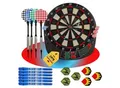 Best Sporting Dartscheibe elektronisch Coventry I Dartscheibe elektronisch mit LED-Anzeigen I E-Dartscheibe mit 12 Dartpfeilen & Ersatzspitzen I hochwertiger Dartautomat für 16 Spieler