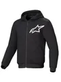 Alpinestars Chrome V2 Sport Hoodie (Schwarz/Weiß) Gr: L