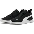 PUMA ANZARUN LITE Sneaker mit atmungsaktivem Textil-Obermaterial, mit SOFTFOAM+ Einlegesohle schwarz 44,5 EU