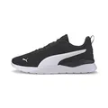 PUMA Unisex Anzarun Lite Niedrig, Puma Black-Puma White, 44.5 EU
