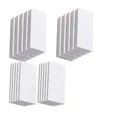20 Stück Weiß Wand Abstandshalter,Wandschutz Stuhl,Selbstklebend Wandpuffer,Headboard Stoppers,Eva Foam Wandschutz Bett,Abstandhalter Wand Anti Bumpers,Aufprallschutz,für Wall Betten,Sofa,Schränke