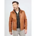 JCC Bikerjacke 63535 braun XL (52)