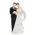 Elegante Hochzeitsdekoration Brautpaar Figur