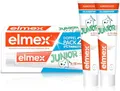 elmex Zahnpasta Junior 6-12 Jahre 2x75ml – medizinische Zahnreinigung mit 1400 ppm Fluoridgehalt für hochwirksamen Kariesschutz – stärkt die neuen, bleibenden Zähne