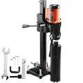 VEVOR Diamant Bohranlage 3200 W Diamantkernbohrmaschine Kernbohrgerät 0-750 U/min Kernbohrmaschine Nass- und Trockenbohren, 20 cm Magnetbohrmaschine