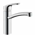 Hansgrohe Einhand-Spültischbatterie Focus E2 in Edelstahl-Optik
