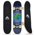 Apollo Skateboard - Around The World - Kinderskateboard 61cm, ABEC 3