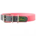 Hunter - Collar Convenience - Hundehalsband Gr Halsumfang 23-31 cm - Breite 2,0 cm rosa