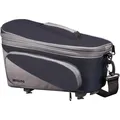 Racktime Fahrradtasche Gepäckträgetasche Talis Plus Schwarz Grau Snapit Adapter