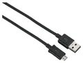 Hama 200904 0,48 Gbit/s USB A auf Micro-USB B Männlich 0,9 m  Schwarz