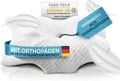 Glückstoff Kissenbezug für Orthopädisches Kissen [mit Kühl- und Wärmeeffekt], Aus Bambusfaser und Spandex, Weich & Kuschelig, Ersatzbezug