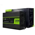 Greencell Kfz Spannungswandler Power Inverter 12v > 230v 2000/4000w Black