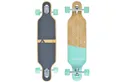 Apollo Longboard Twin Tip DT Longboard 36", gefertigt aus 8 Holzlagen in angesagtem TwinTip-Shape