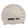 Arena Schwimmkappe Classic Silikon Schwimmen Pool WeißSchwarz Einheitsgröße