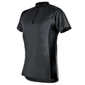 Pfanner® Funktionsshirt Zipp-Neck Kurzarm, Farbe:grau, Größe:XL