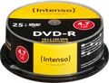 DVD-R4,7 INT25 - Intenso DVD-R 4,7GB, 25-er Cakebox