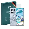 atFoliX Schutzfolie kompatibel mit Infinix GT 20 Pro Folie, ultraklare und flexible FX Displayschutzfolie (3X)