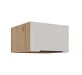 Aufsatzschrank Hochschrank 60 cm Küche SOLANO Kaschmir beige Küchenzeile