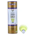 Victor Badmintonbälle Shuttle 2000 Nylon gelb Dose 6er