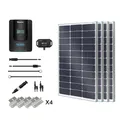 Renogy 400W Monokristallines Solaranlage Premium mit Rover 40A MPPT Laderegler