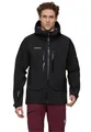 Mammut Hardshell-Alpinjacke Crater Pro HS Hooded (Bergsteigen, wasserdicht, winddicht) schwarz Herren