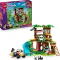 LEGO Friends Panda-Pflegestation - Kinder Spielzeug mit 2 Figuren - 3 Pandas, Baumhaus und Quad für Rollenspiele - Konstruktionsspielzeug - Gesche... - Bunt