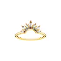 Thomas Sabo Ring Sonnenstrahlen Bunt Vergoldet TR2456-488-7 Gr. 58