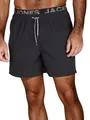 JACK & JONES Badehose Herren lang Badeshorts Doppelter Bund Maui JJSWIM Kurze Hosen Schwimmhose Shorts, Größe:XL, Farbe:Castlerock (12281192)