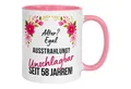 Momentals Tasse Geschenk zum 58. Geburtstag Frau – „Ausstrahlung einfach Unschlagbar“, Gratis Versand · Links-&Rechtshänder · Spülmaschinenfest