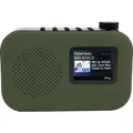 Sahaga 100309 POPurban Green Soundsystem mit Bluetooth, DAB+ und UKW-Radio, Radiowecker und Farbdisplay Grün - Grün