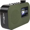 Sahaga 100309 POPurban grün Radio Bluetooth DAB+ FM-Radio Radiowecker