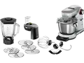 BOSCH MUM9DT5S41 OptiMUM Küchenmaschine Platin/Silber (Rührschüsselkapazität: 5,5 l, 1500 Watt)