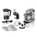 Bosch MUM9DT5S41 Universelle Küchenmaschine OptiMUM Timer 5,5l 1500W mit Zubehör