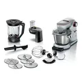 Bosch MUM9DT5S41 Universelle Küchenmaschine OptiMUM Timer 5,5l 1500W mit Zubehör