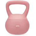 Gymtek® Weiche Kettlebell 6 kg, Handeln für Frauen - 6kg Kugelhantel - Kettlebell Soft, Gewichte Hantel, Kugelgewicht, Home Gym Equipment, Fitness, Krafttraining, Sport Geräte für Zuhause