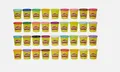 Play-Doh 36 Mega Pack Spielknete, 36 Dosen mit je 84 Gramm