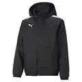 PUMA Unisex Kinder Teamliga All Weather JKT Jr Sweater, Puma Black-puma Black, 116
