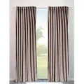 OTTO home Vorhang Velvet uni (2 St), Multifunktionsband, blickdicht, Blickdichter Samt, 2-er Set, edel, Gardine, multifunktional beige 140 cm x 175 cm