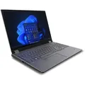 Lenovo ThinkPad P16 21D6003WGE 40,64cm (16") WQUXGA Notebook, i9-12950HX, 32 GB RAM, 1.000 GB SSD, NVIDIA RTX A3000, Windows 10 Pro, QWERTZ Schwarz - Grau