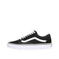 Vans Unisex Old Skool (Suede/Canvas) Sneaker, Schwarz Black White, 40.5 EU