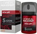 L’Oréal Paris Men Expert Vita Lift 5, Männer, Anti-Aging, Feuchtigkeitsspendend, Aqua/water, Dimethicone, Glycerin, Octyldodecanol, Alcohol denat., PEG-20 methyl glucose..., Vitamin E, 50 ml, 1 Stück(e)