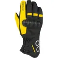 Bering Zephyr wasserdichte Motorrad Handschuhe, schwarz-gelb, Größe L für Männer