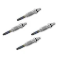 4x Glühkerze BOSCH 0 250 201 034 für Alfa Romeo Rover Land 75 Glühanlage 034-004