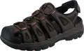Skechers Tresmen Outseen Herren Sandale Braun, Schuhgröße:EUR 41
