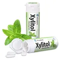 6x Miradent Xylitol Chewing Gum Zahnpflegekaugummis 30 Stück Dose spearmint (6x 30g)