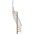 Minka Spindeltreppe  Suono Smart Grau Geschosshöhe bis 305 cm