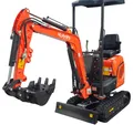 Bagger für Gartenbau Mini Bagger powered by Kubota Kompaktbagger 14 PS 1200kg