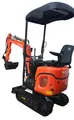 Mini Bagger powered by Kubota Kompaktbagger Bagger für Gartenbau 14 PS 1200kg